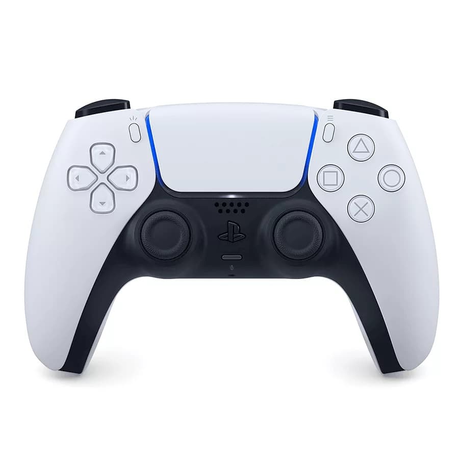 DualSense wireless controller in White — front view