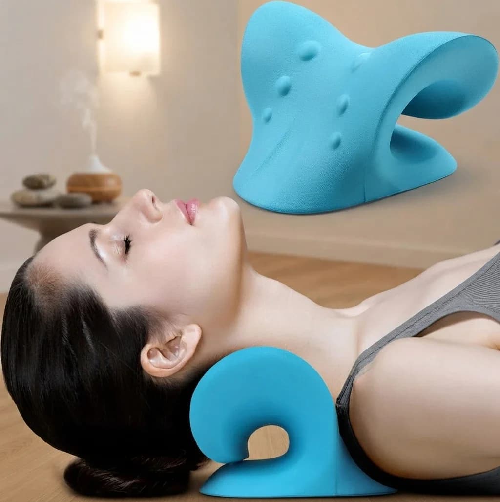 Foam Neck Stretcher Traction Wedge — supplier photograph of the product