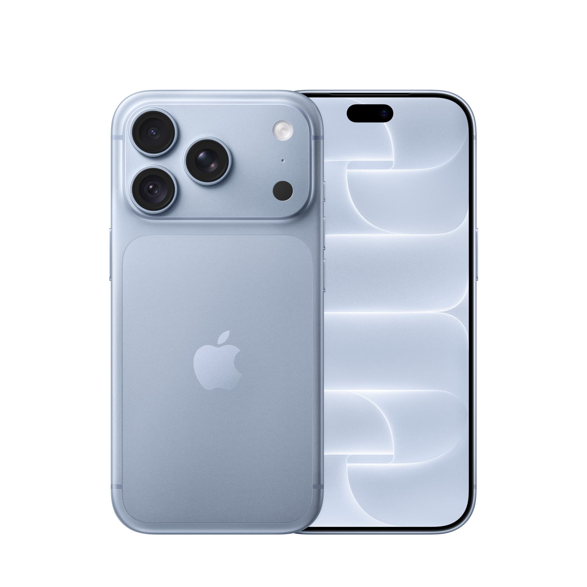 Apple iPhone 18 Pro in Glacier — front view