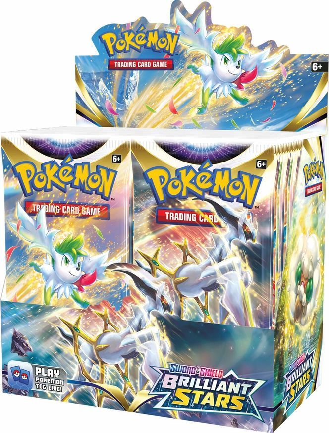 Brilliant Stars English Pokémon booster box — sealed