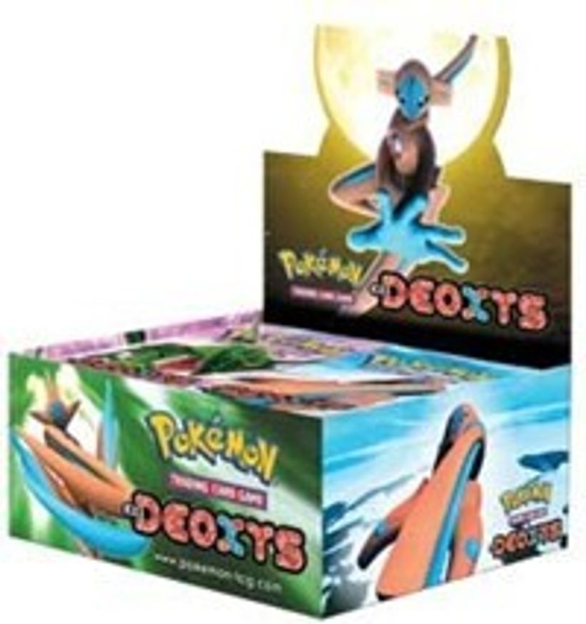 EX Deoxys English Pokémon booster box — sealed