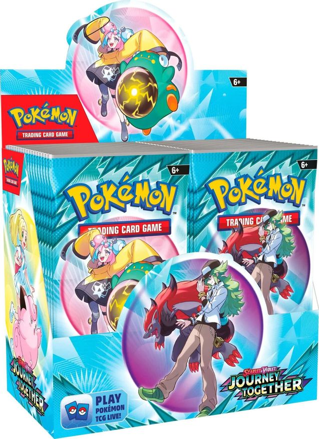 Journey Together English Pokémon booster box — sealed