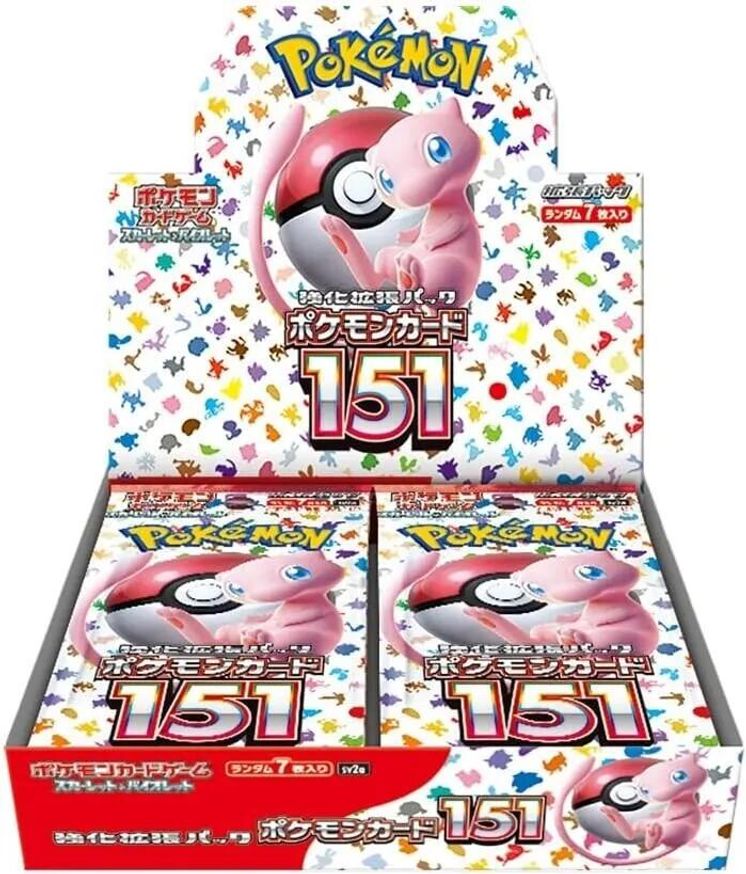 Pokémon Card 151 Japanese Pokémon booster box — sealed